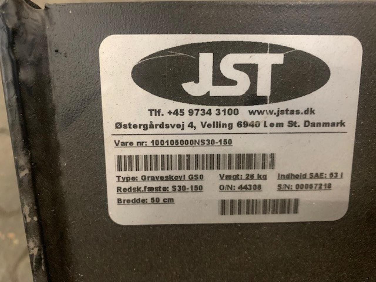 Sonstige Bagger & Lader tipa JST SKOVL B50 S30-150, Gebrauchtmaschine u Jelling (Slika 3)