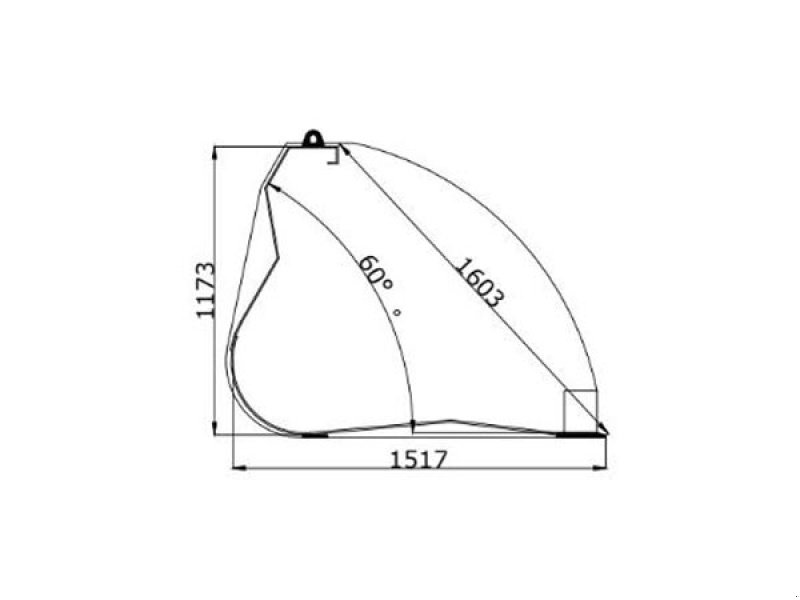 Sonstige Bagger & Lader от тип JST T3 Volumeskovl 240-300 cm., Gebrauchtmaschine в Vrå (Снимка 2)