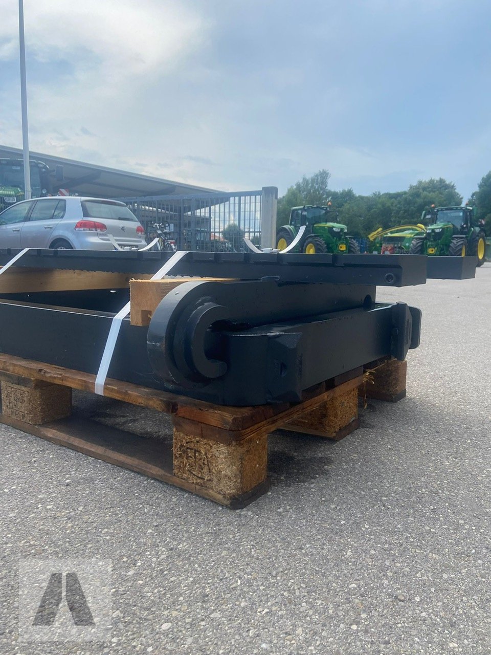 Sonstige Bagger & Lader Türe ait Kramer Palettengabel 1200 Volvo, Neumaschine içinde Antdorf (resim 3)