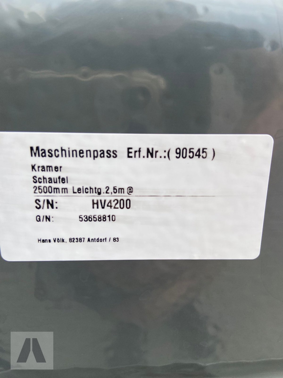 Sonstige Bagger & Lader of the type Kramer Schaufel 2500 mm, Neumaschine in Schwabmünchen (Picture 7)