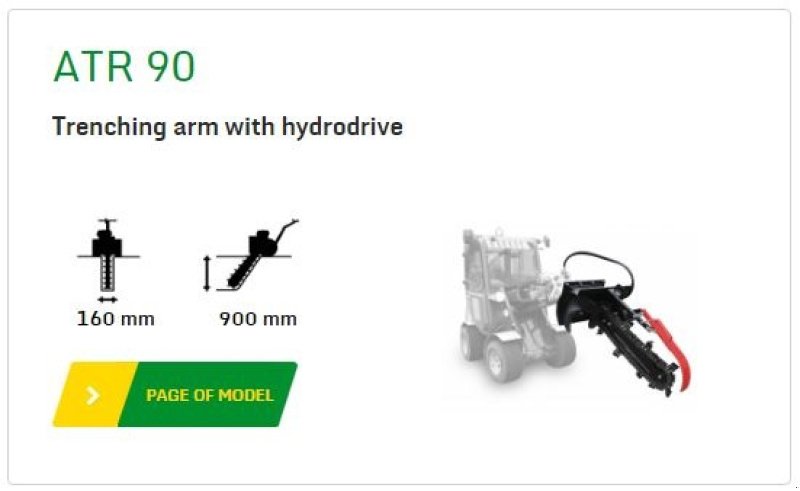 Sonstige Bagger & Lader tipa laski ATR 90, Gebrauchtmaschine u Vrå (Slika 9)