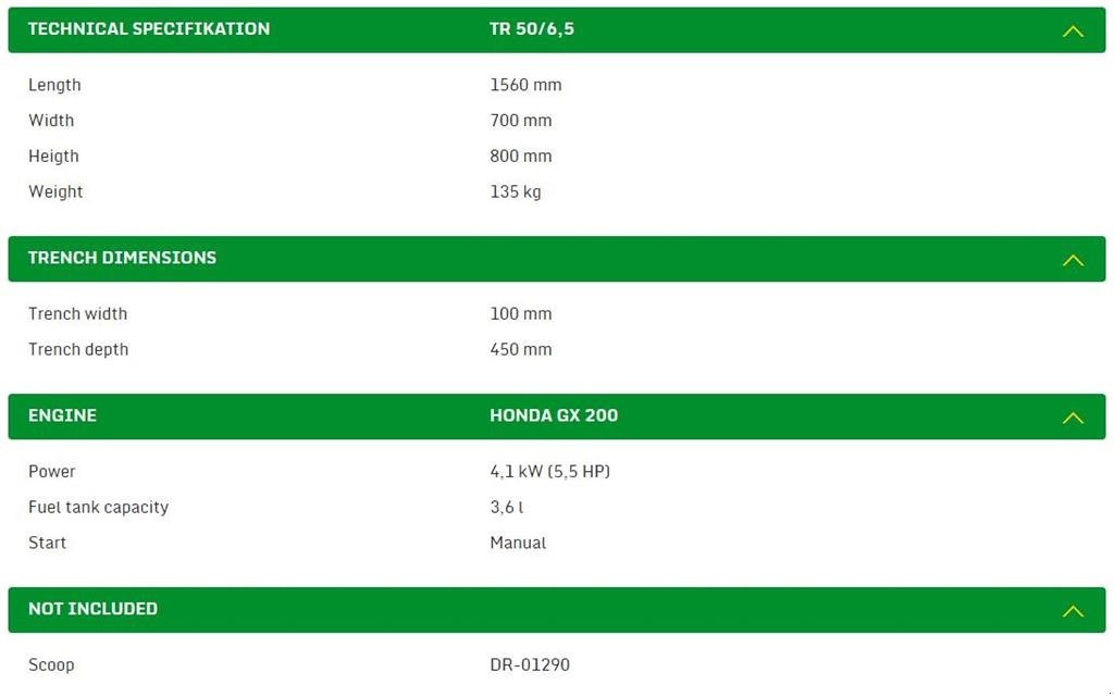 Sonstige Bagger & Lader of the type laski TR 50/6,5 (50/10cm), Gebrauchtmaschine in Vrå (Picture 7)
