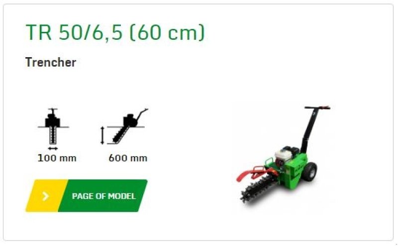 Sonstige Bagger & Lader tip laski TR 50/6,5 (60 cm), Gebrauchtmaschine in Vrå (Poză 6)