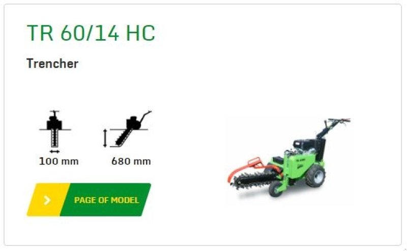 Sonstige Bagger & Lader tip laski TR 60/13 HC (60 cm), Gebrauchtmaschine in Vrå (Poză 8)