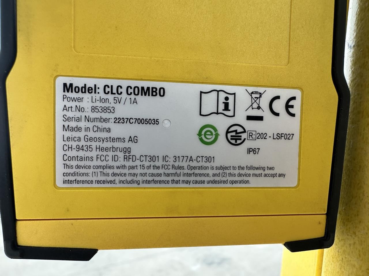 Sonstige Bagger & Lader des Typs Leica LEICA RUGBY CLA, Gebrauchtmaschine in Skjern (Bild 6)