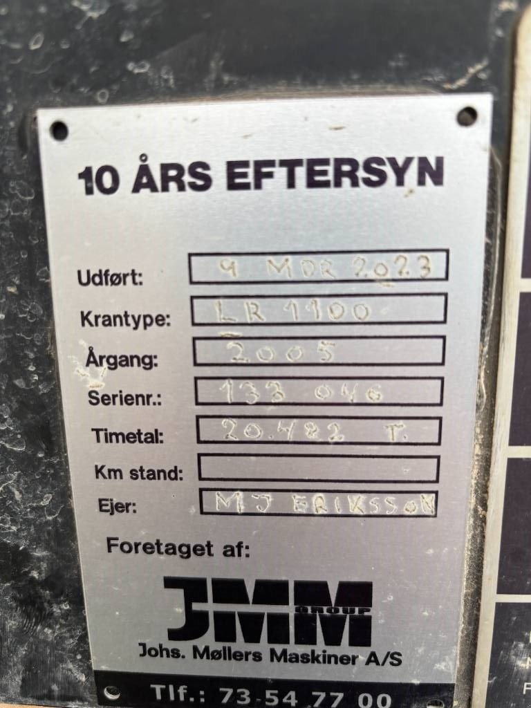 Sonstige Bagger & Lader типа Liebherr LR 1100, Gebrauchtmaschine в Vojens (Фотография 13)