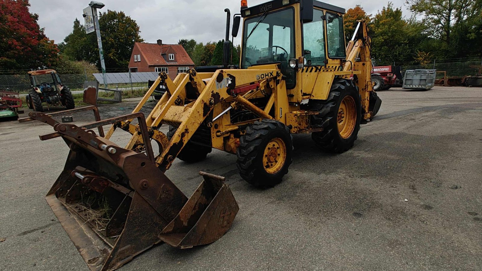 Sonstige Bagger & Lader tipa Massey Ferguson 50HX Elite Rendegraver 4WD, Gebrauchtmaschine u Vejen (Slika 1)