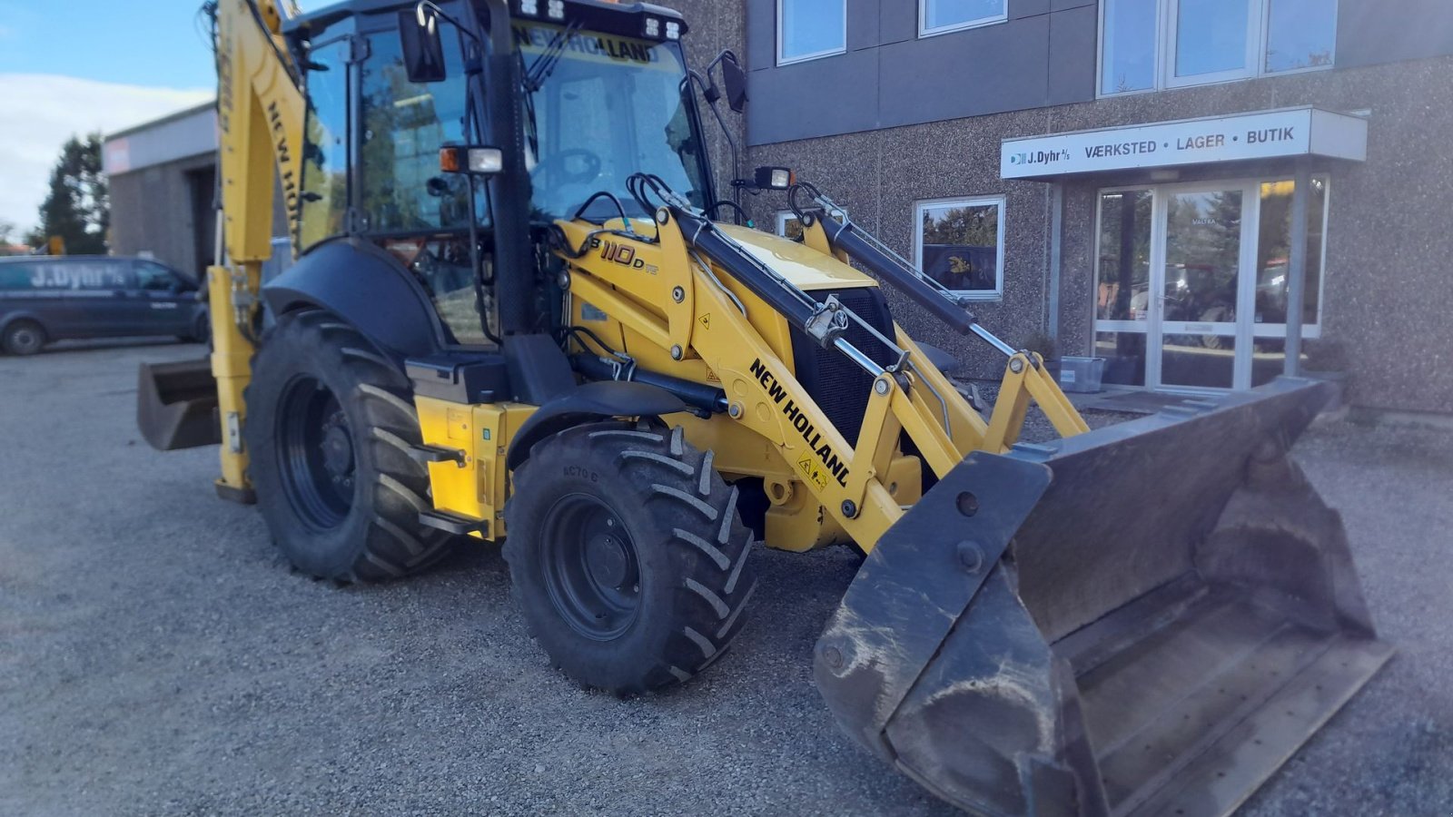 Sonstige Bagger & Lader типа New Holland B 110 DTC, Gebrauchtmaschine в Gudbjerg (Фотография 3)