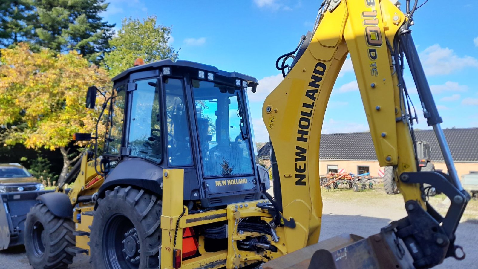 Sonstige Bagger & Lader типа New Holland B 110 DTC, Gebrauchtmaschine в Gudbjerg (Фотография 7)