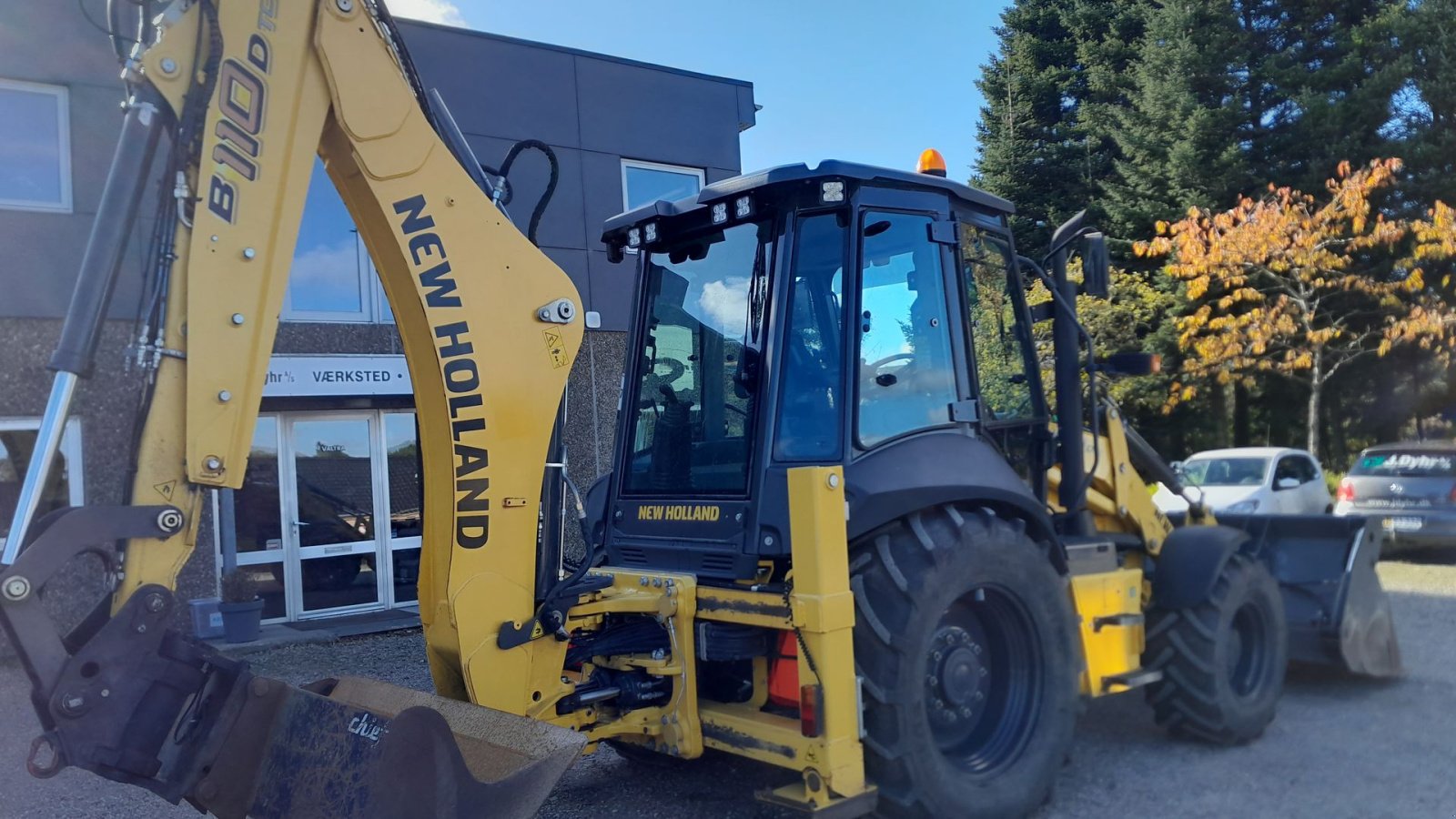 Sonstige Bagger & Lader типа New Holland B 110 DTC, Gebrauchtmaschine в Gudbjerg (Фотография 4)