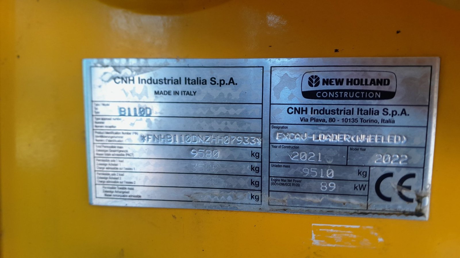 Sonstige Bagger & Lader типа New Holland B 110 DTC, Gebrauchtmaschine в Gudbjerg (Фотография 10)