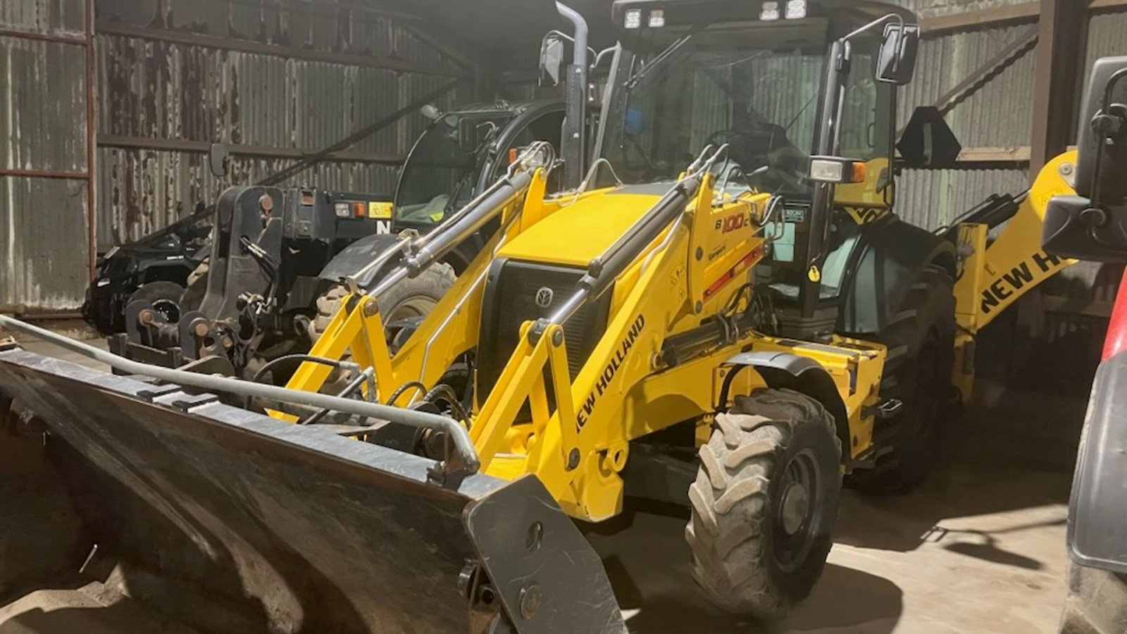 Sonstige Bagger & Lader des Typs New Holland B100C, Gebrauchtmaschine in Aabenraa (Bild 1)