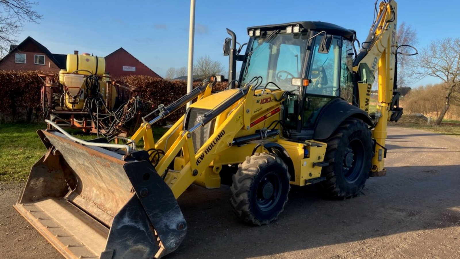 Sonstige Bagger & Lader des Typs New Holland B100C, Gebrauchtmaschine in Aabenraa (Bild 1)