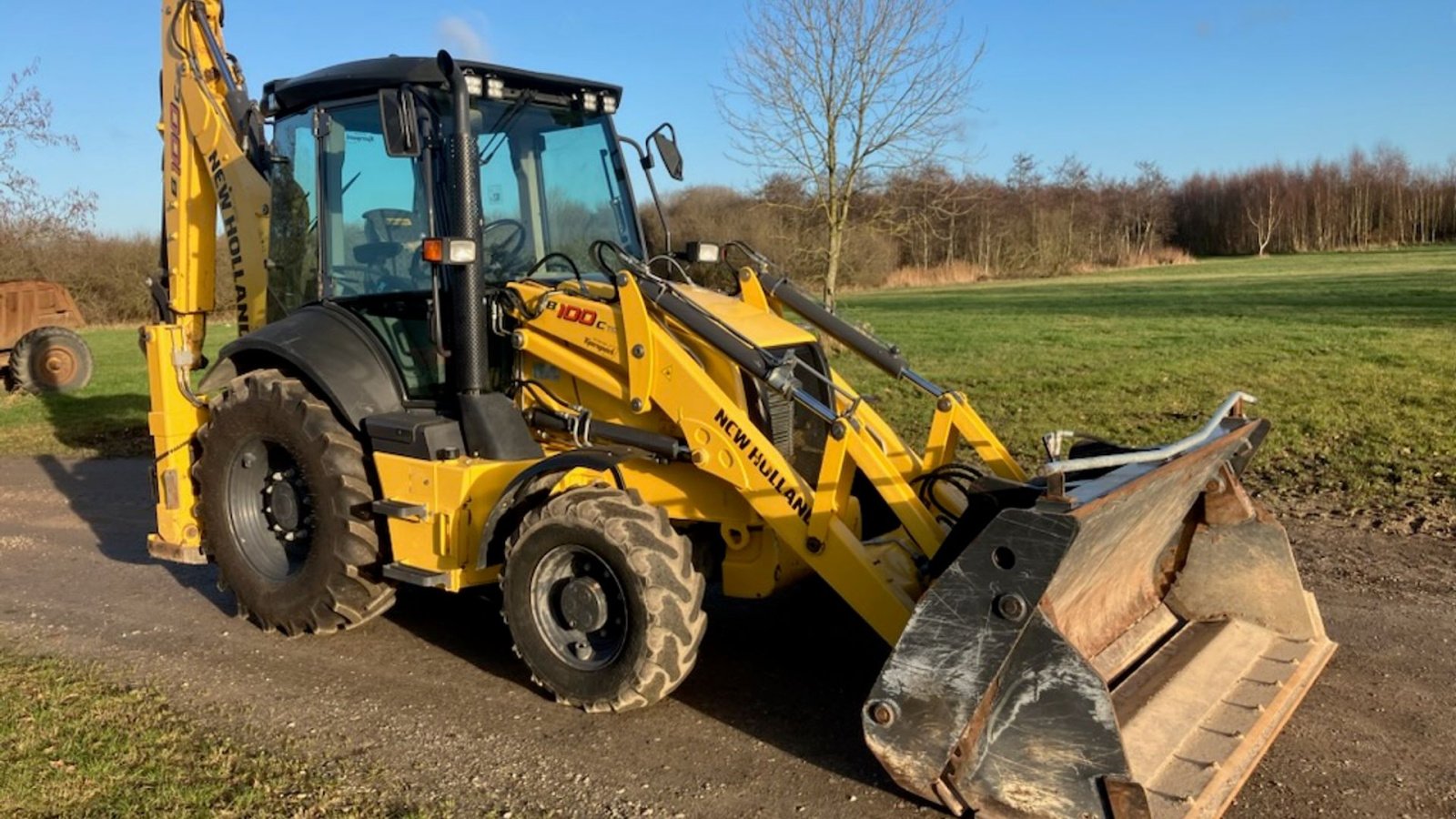Sonstige Bagger & Lader des Typs New Holland B100C, Gebrauchtmaschine in Aabenraa (Bild 2)