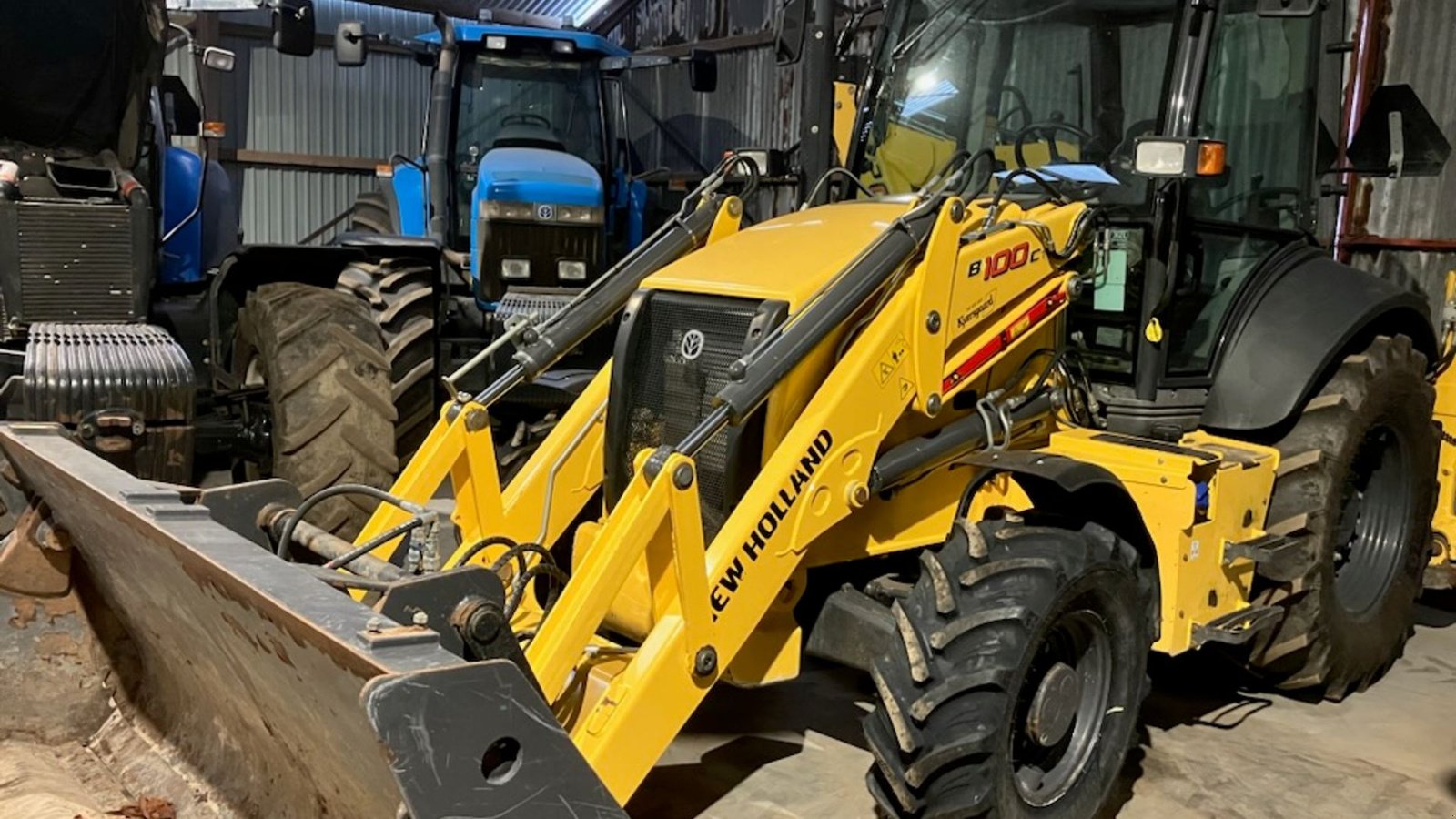 Sonstige Bagger & Lader typu New Holland B100C, Gebrauchtmaschine v Aabenraa (Obrázek 1)