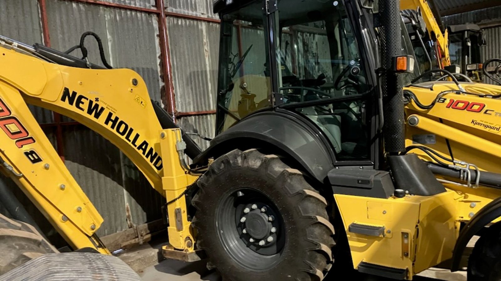 Sonstige Bagger & Lader typu New Holland B100C, Gebrauchtmaschine v Aabenraa (Obrázek 4)
