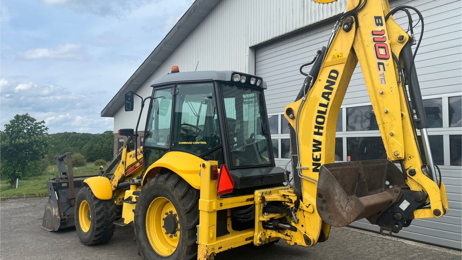 Sonstige Bagger & Lader des Typs New Holland B110C TC Powershift, Gebrauchtmaschine in Havndal (Bild 4)