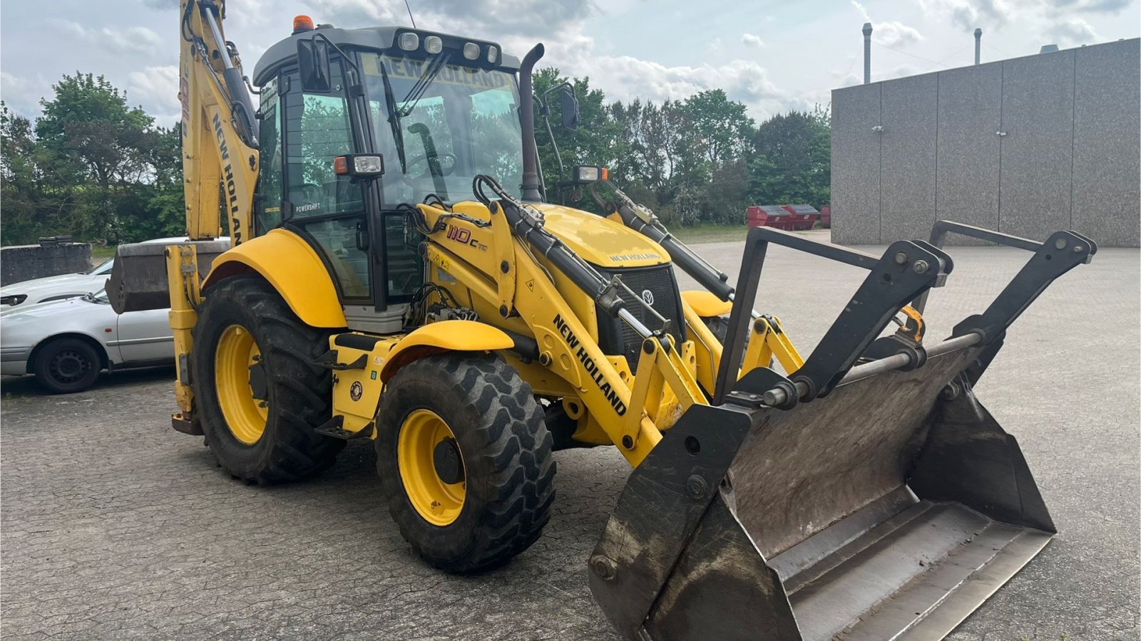 Sonstige Bagger & Lader des Typs New Holland B110C TC Powershift, Gebrauchtmaschine in Havndal (Bild 3)