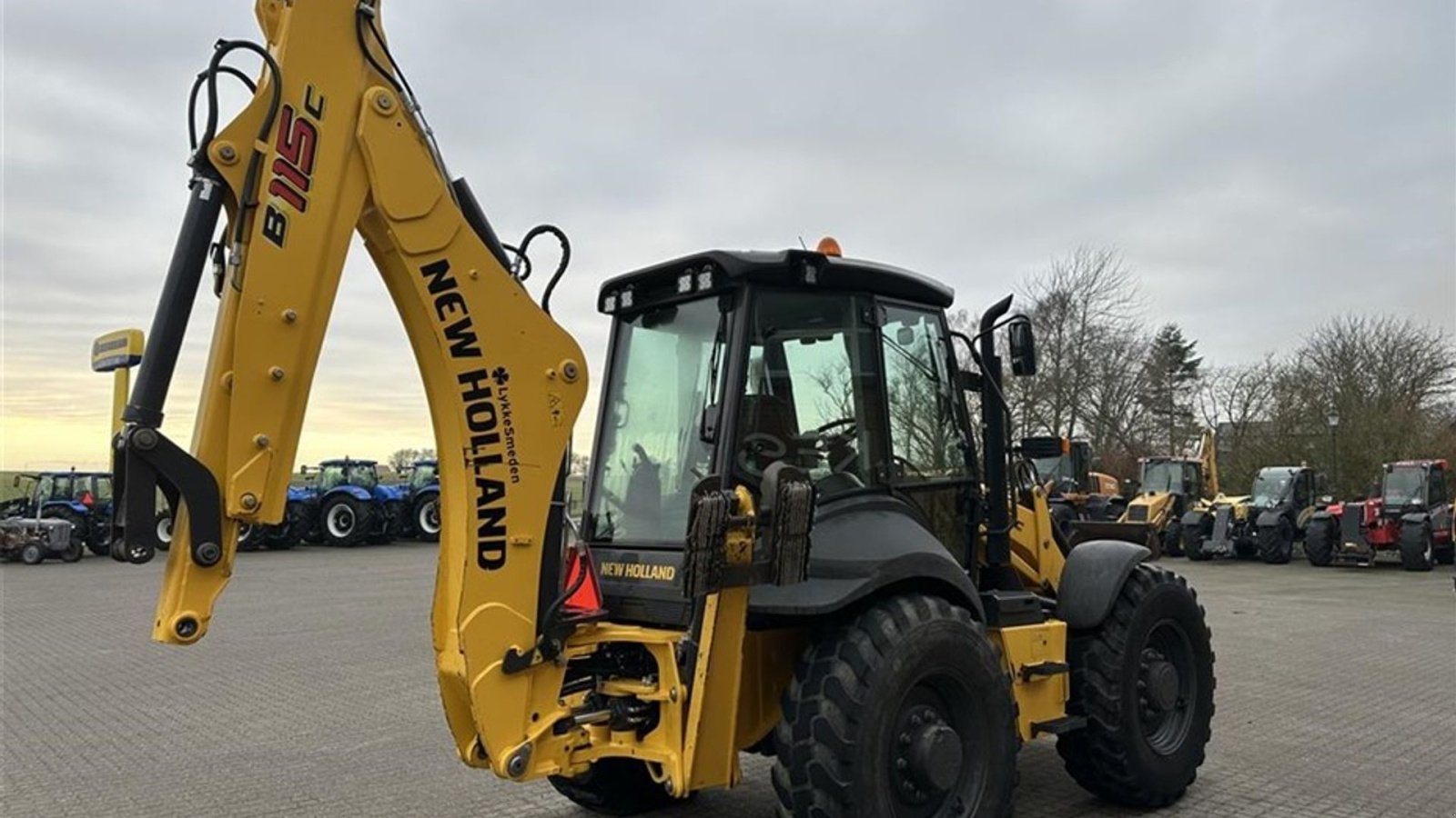 Sonstige Bagger & Lader tip New Holland B115C CP, Gebrauchtmaschine in Gjerlev J. (Poză 5)