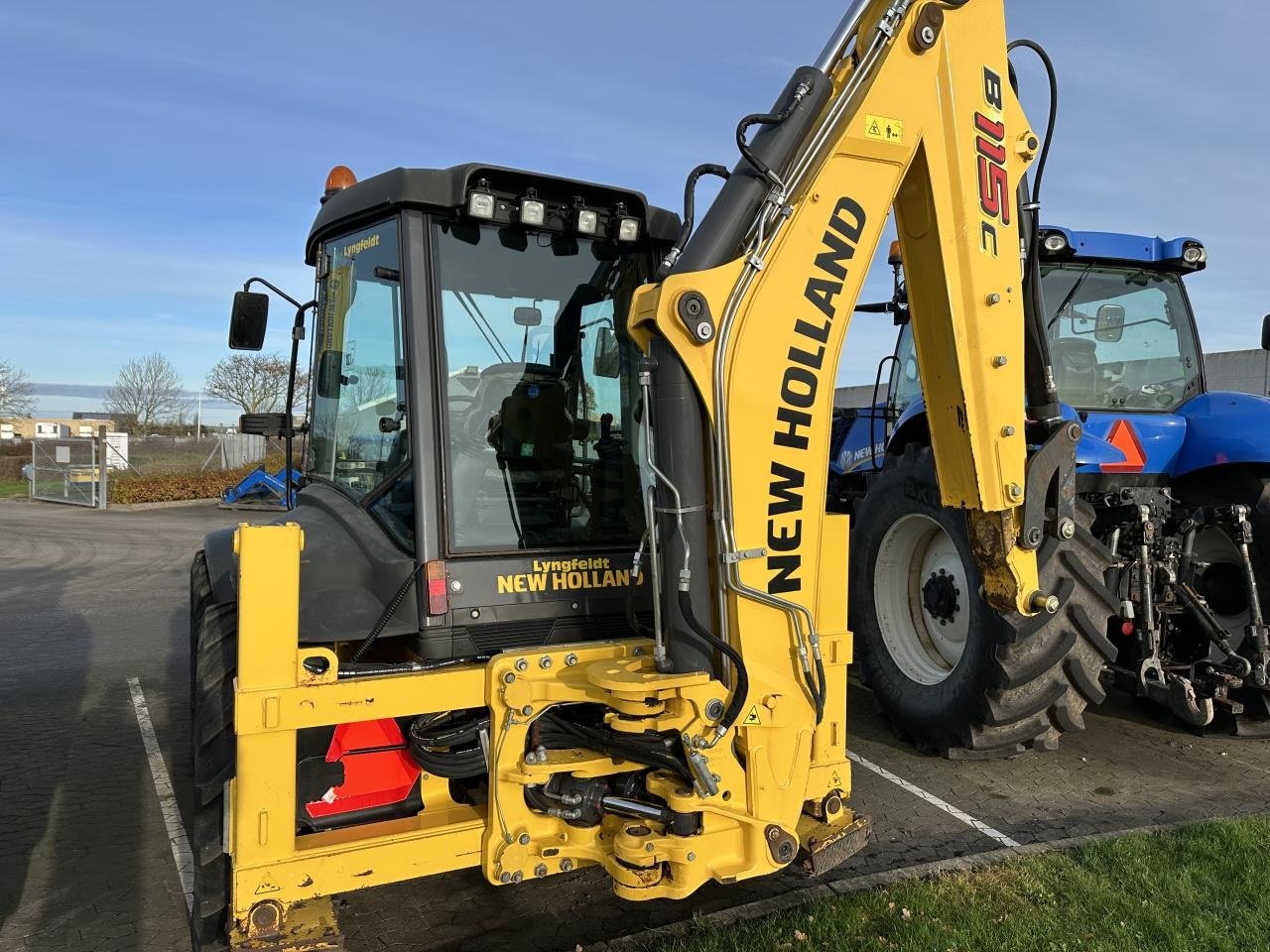 Sonstige Bagger & Lader des Typs New Holland B115C TC SS 4WS, Gebrauchtmaschine in Hadsten (Bild 4)