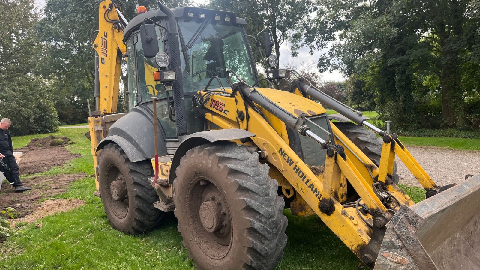 Sonstige Bagger & Lader tip New Holland B115C, Gebrauchtmaschine in Brørup (Poză 2)