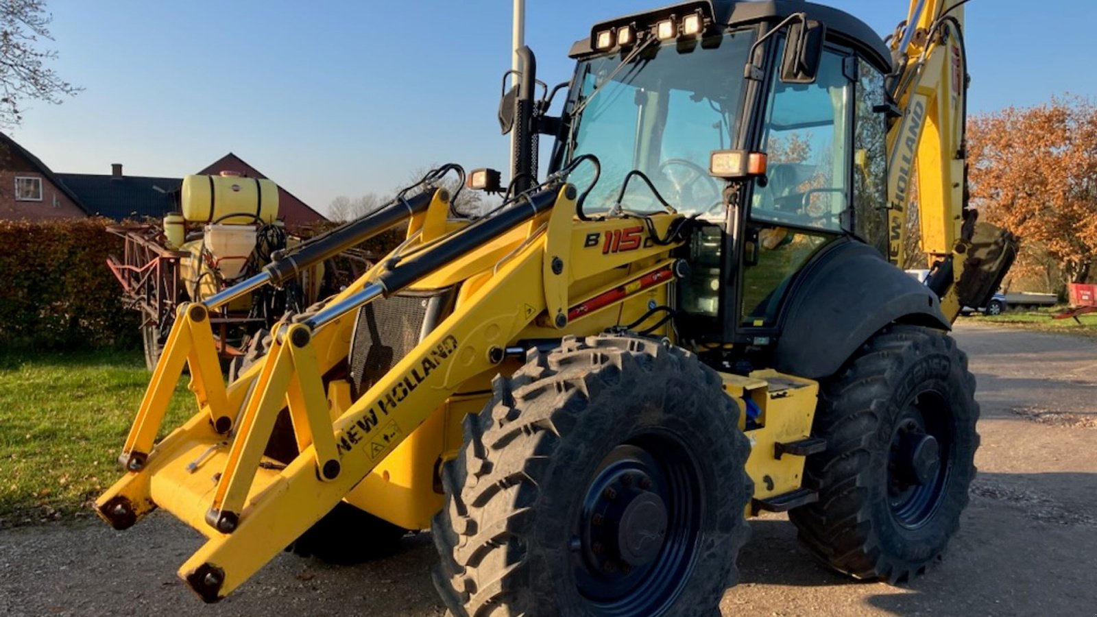 Sonstige Bagger & Lader des Typs New Holland B115C, Gebrauchtmaschine in Aabenraa (Bild 1)