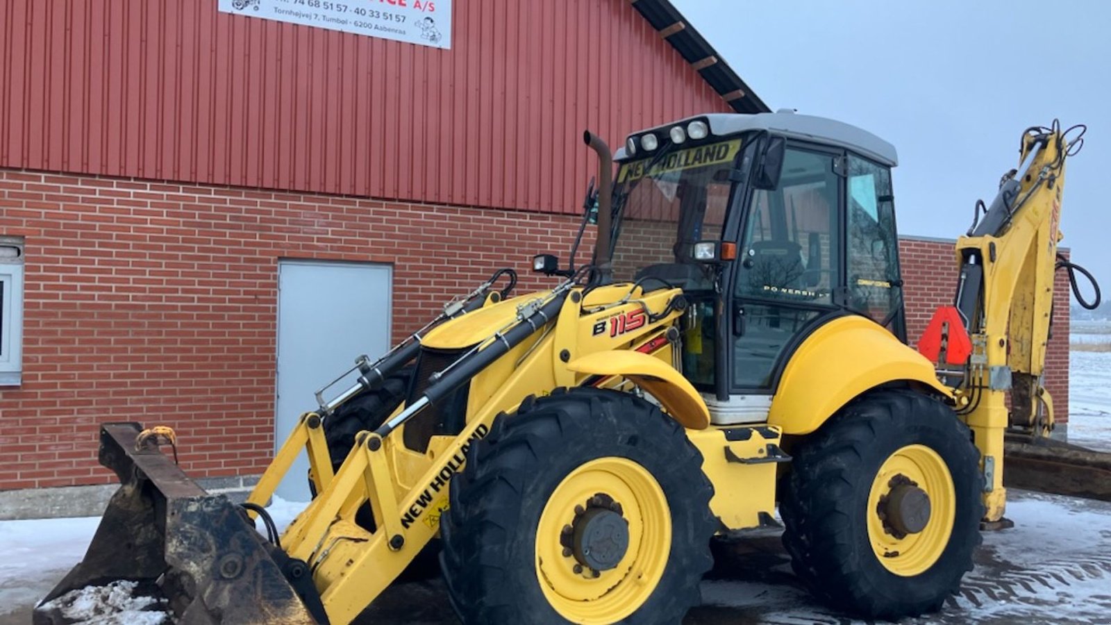 Sonstige Bagger & Lader van het type New Holland B115C, Gebrauchtmaschine in Aabenraa (Foto 1)