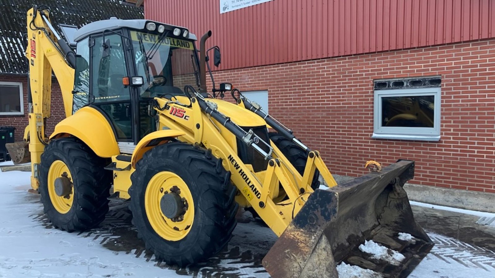 Sonstige Bagger & Lader van het type New Holland B115C, Gebrauchtmaschine in Aabenraa (Foto 2)