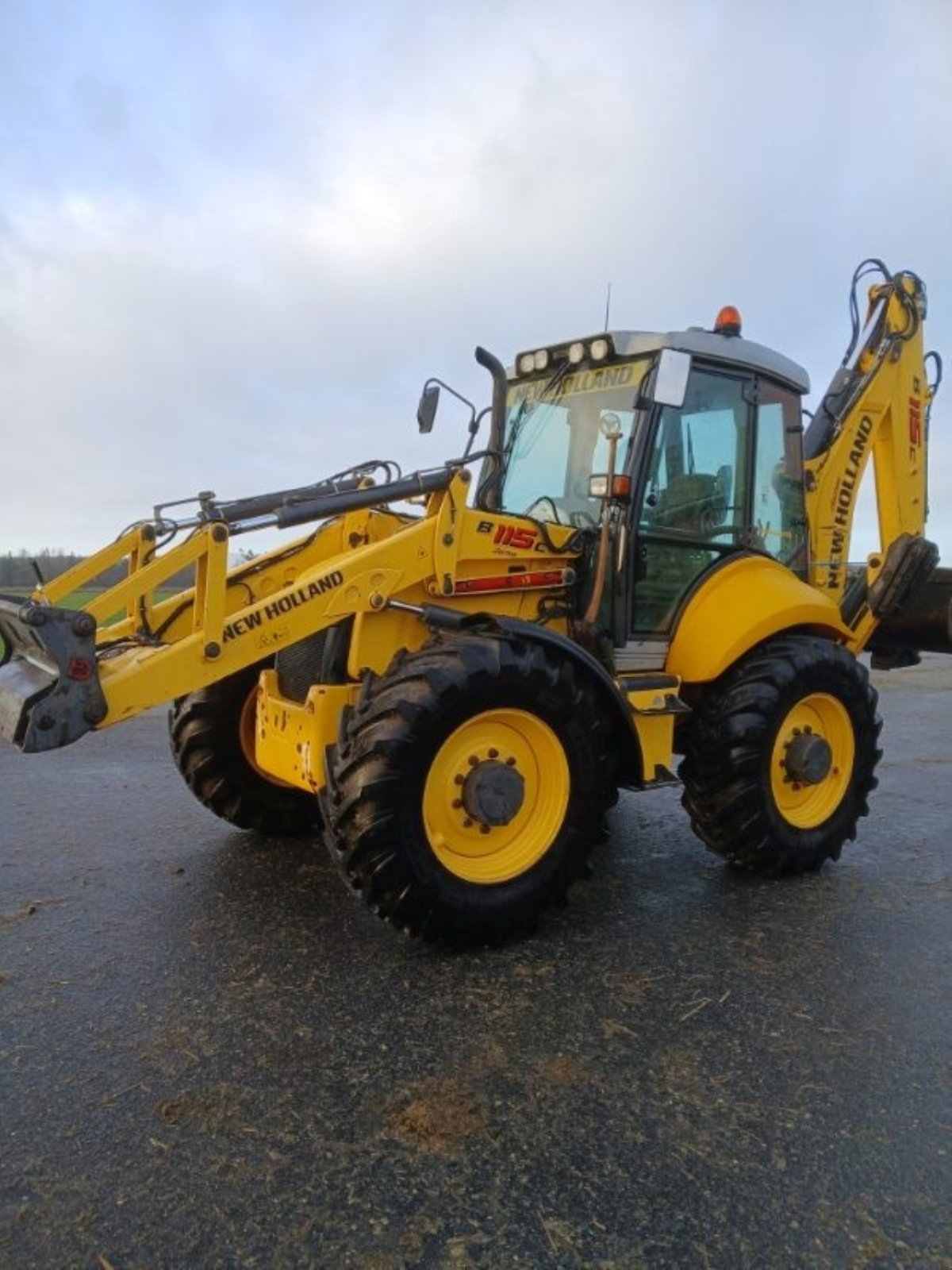 Sonstige Bagger & Lader типа New Holland B115C, Gebrauchtmaschine в Brønderslev (Фотография 1)