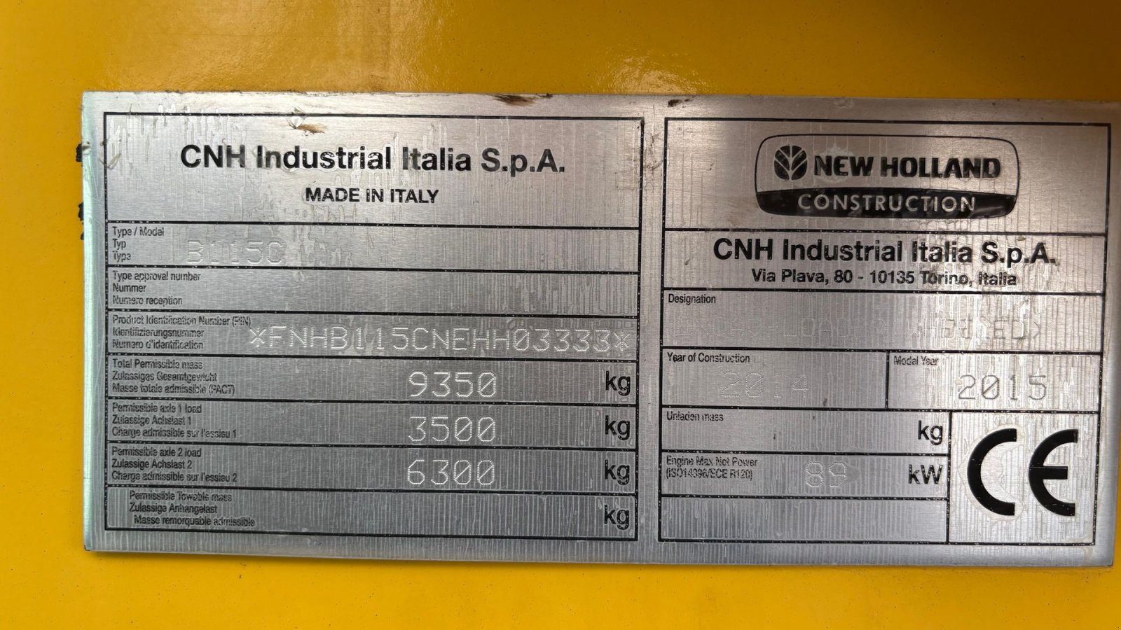 Sonstige Bagger & Lader of the type New Holland B115C, Gebrauchtmaschine in Randers (Picture 8)