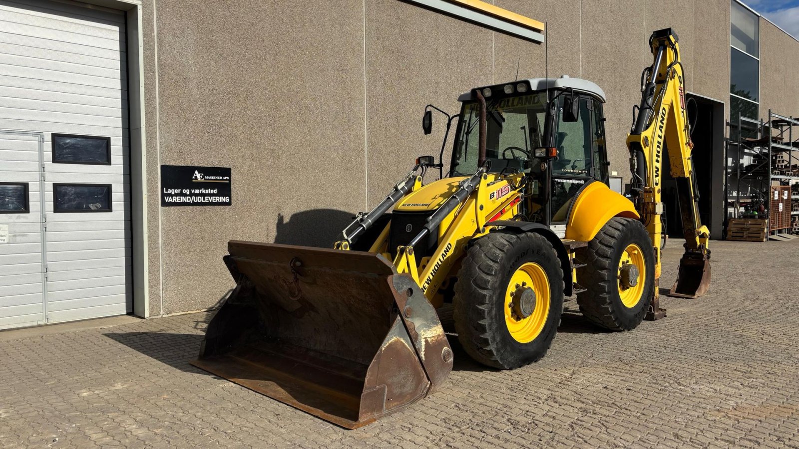 Sonstige Bagger & Lader of the type New Holland B115C, Gebrauchtmaschine in Randers (Picture 10)