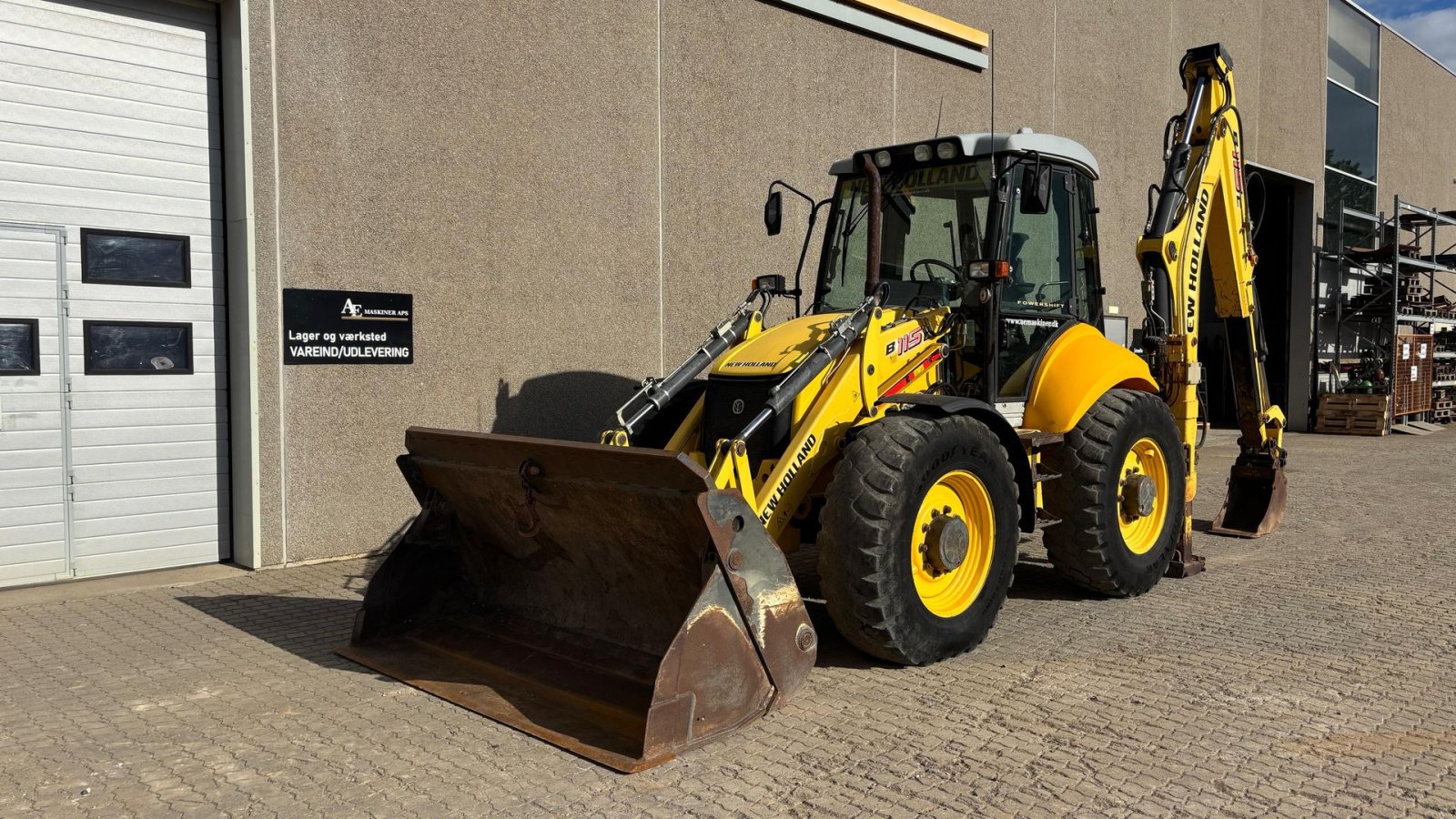 Sonstige Bagger & Lader of the type New Holland B115C, Gebrauchtmaschine in Randers (Picture 12)