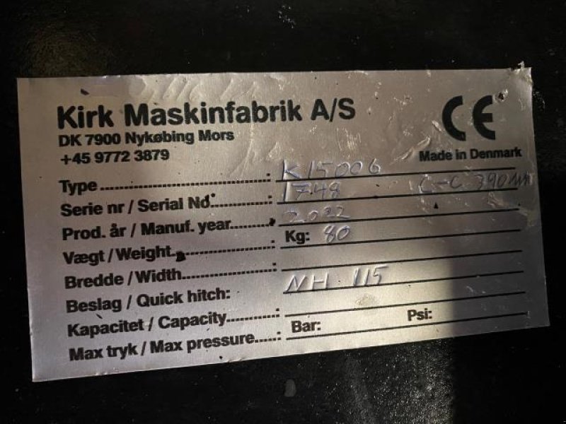 Sonstige Bagger & Lader of the type New Holland HYDREMA TIL NH MEK, Gebrauchtmaschine in Hadsten (Picture 2)