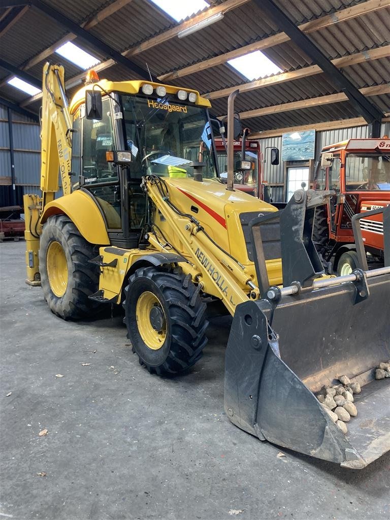 Sonstige Bagger & Lader des Typs New Holland LB 110 B Med joystikbetjening, hurtigskifte, KUN 3900 timer. Powershift., Gebrauchtmaschine in Vejle (Bild 4)