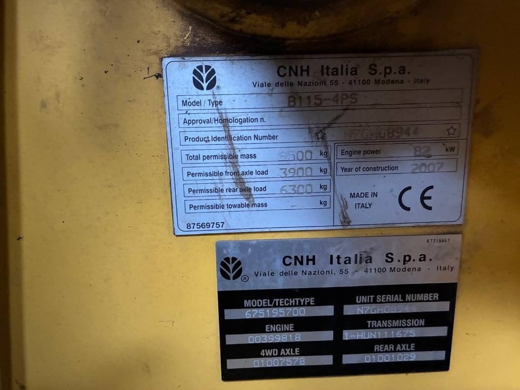 Sonstige Bagger & Lader van het type New Holland LB 115, Gebrauchtmaschine in Kolding (Foto 5)