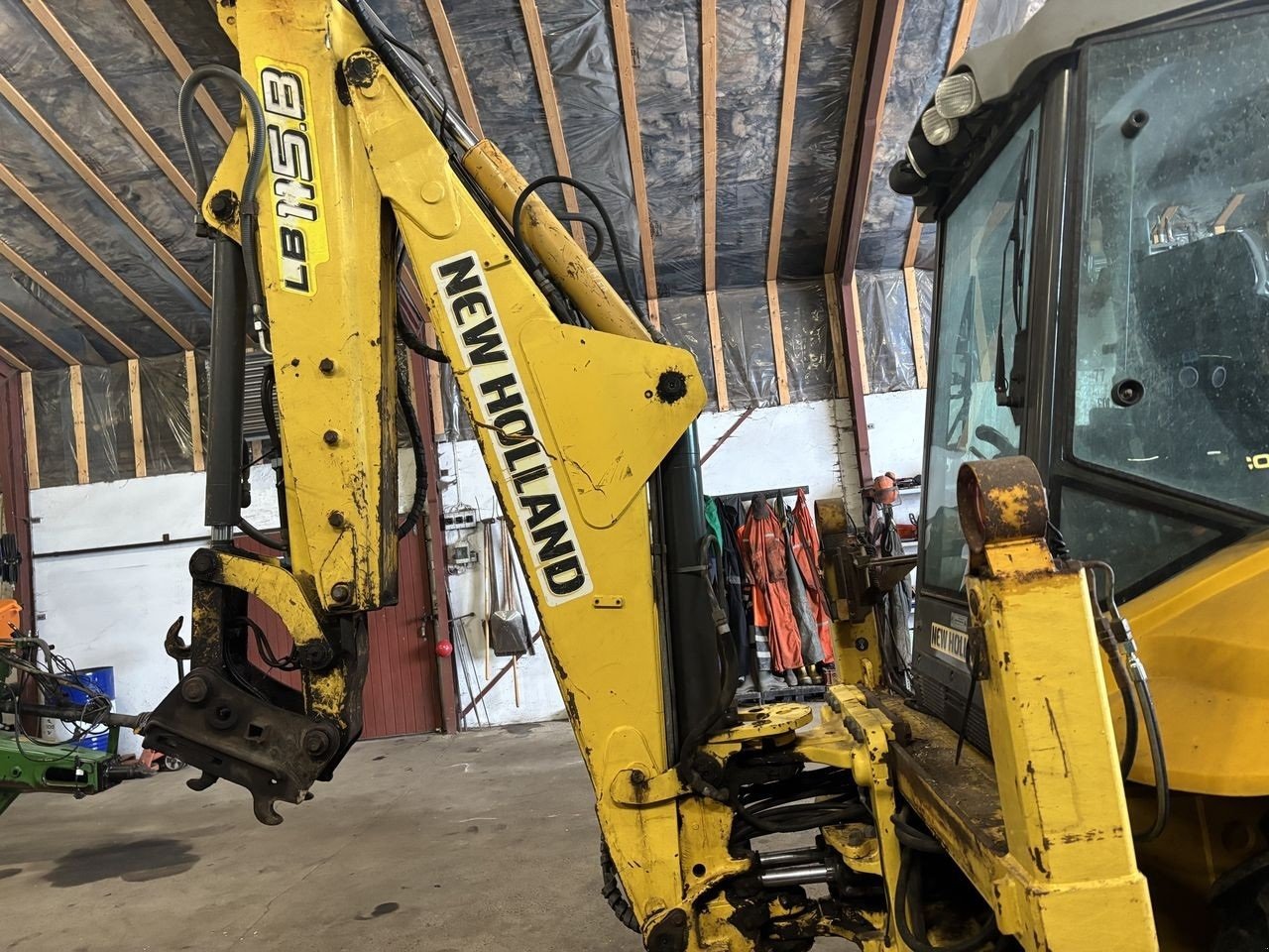 Sonstige Bagger & Lader van het type New Holland LB 115B, Gebrauchtmaschine in Skive (Foto 4)