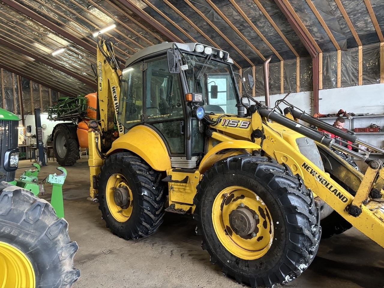 Sonstige Bagger & Lader van het type New Holland LB 115B, Gebrauchtmaschine in Skive (Foto 2)