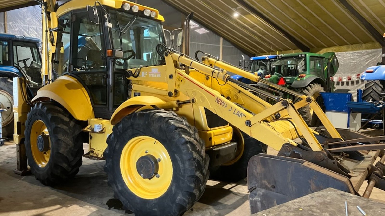Sonstige Bagger & Lader от тип New Holland LB115B, Gebrauchtmaschine в Aabenraa (Снимка 4)