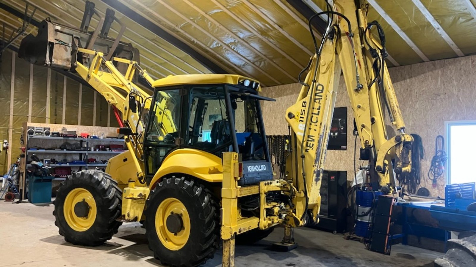 Sonstige Bagger & Lader от тип New Holland LB115B, Gebrauchtmaschine в Aabenraa (Снимка 5)