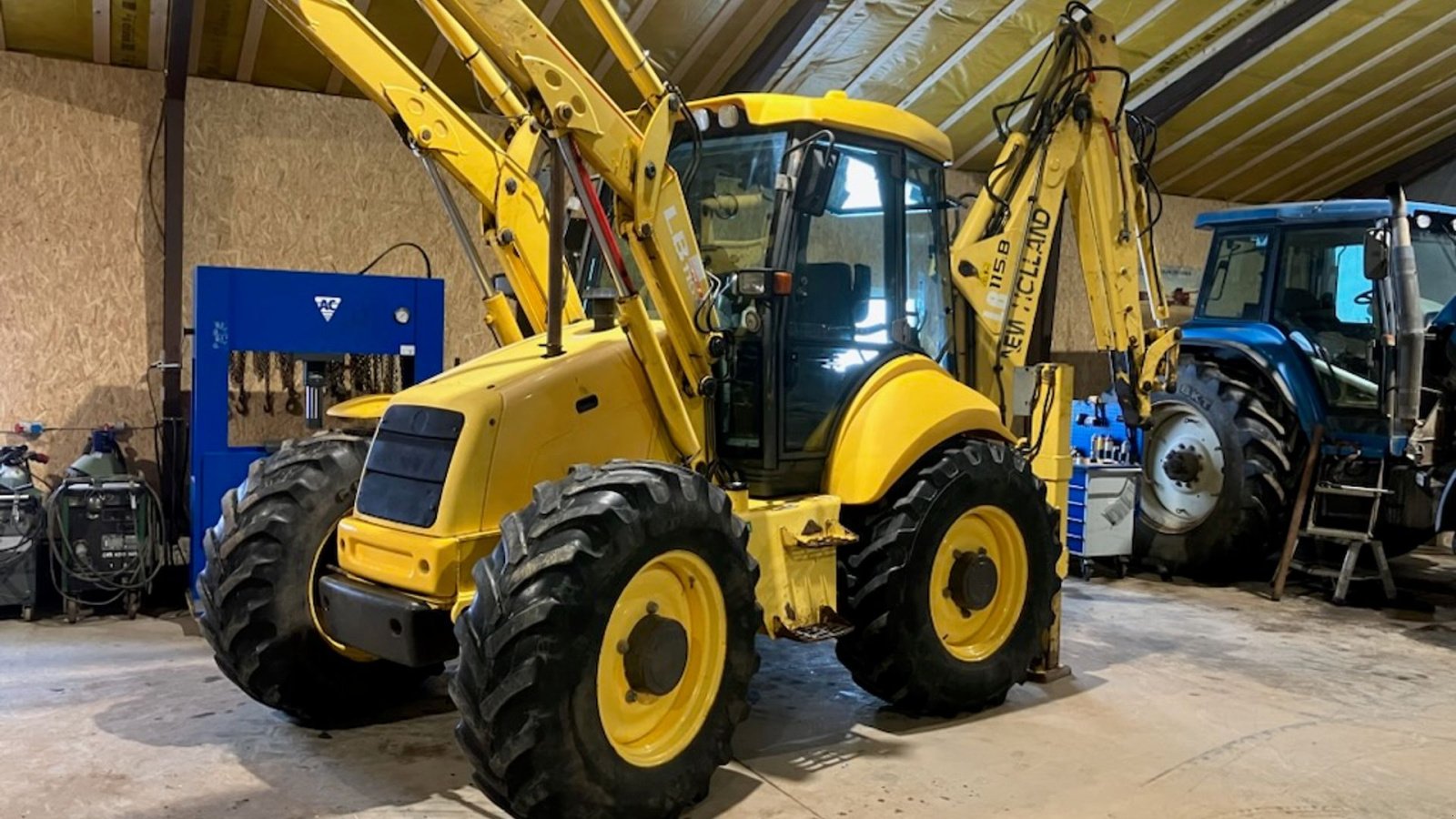 Sonstige Bagger & Lader от тип New Holland LB115B, Gebrauchtmaschine в Aabenraa (Снимка 1)