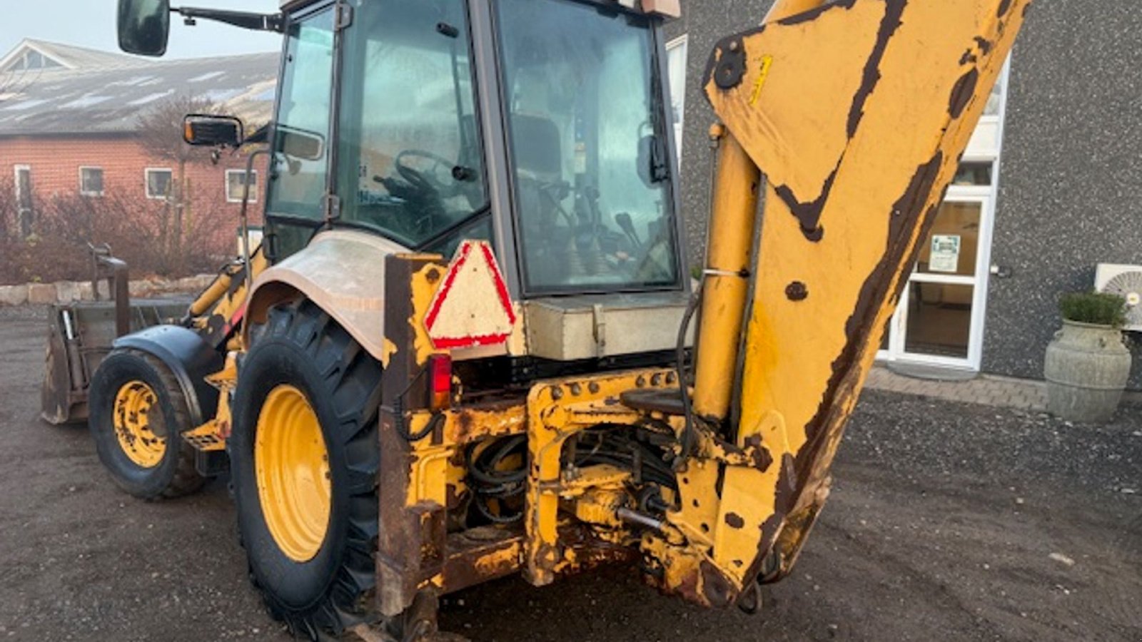 Sonstige Bagger & Lader del tipo New Holland NH 95 4-PS. MEKANISK HURTIGSKIFT FOR OG BAG, Gebrauchtmaschine In Dronninglund (Immagine 12)