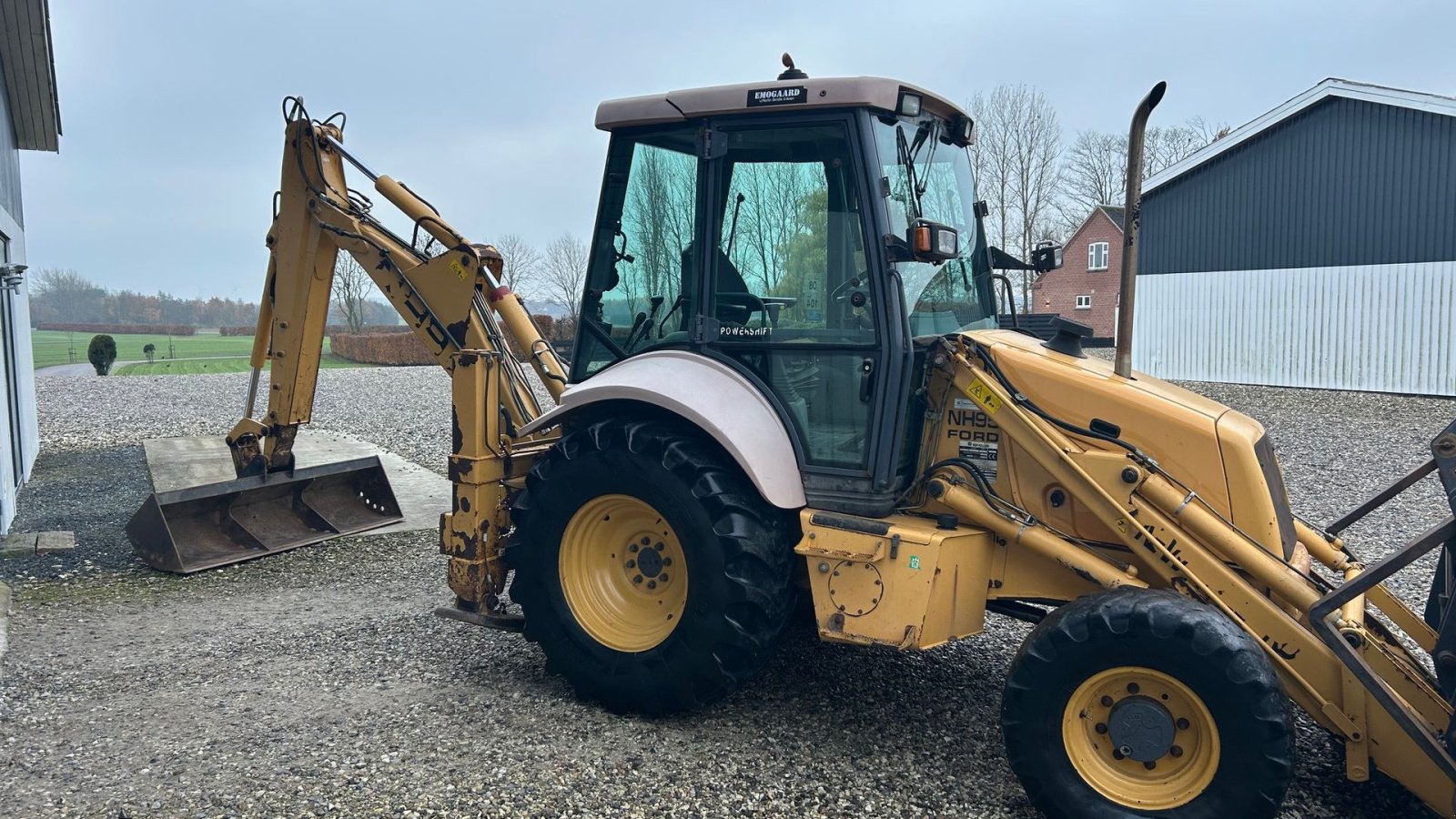 Sonstige Bagger & Lader van het type New Holland NH 95 4-PS., Gebrauchtmaschine in Thorsø (Foto 8)