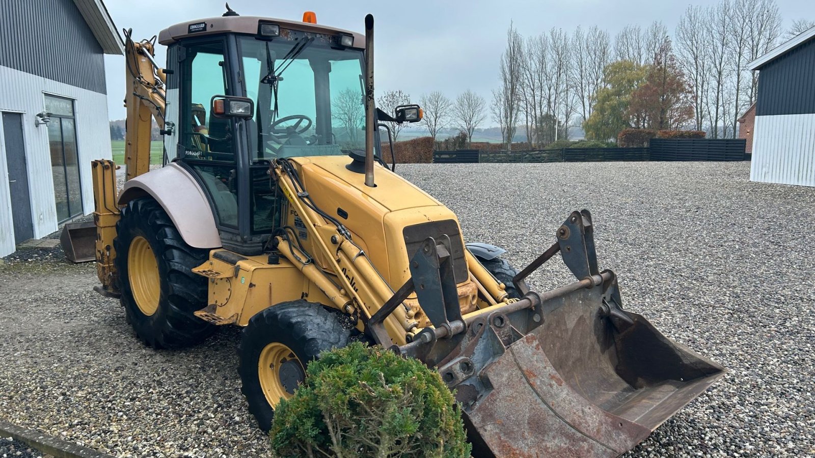 Sonstige Bagger & Lader van het type New Holland NH 95 4-PS., Gebrauchtmaschine in Thorsø (Foto 7)