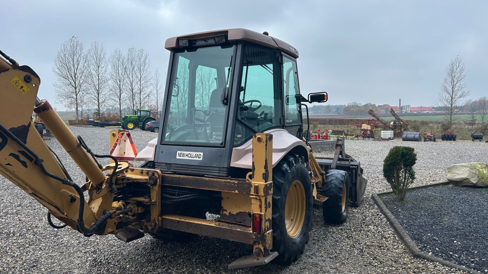 Sonstige Bagger & Lader van het type New Holland NH 95 4-PS., Gebrauchtmaschine in Thorsø (Foto 12)