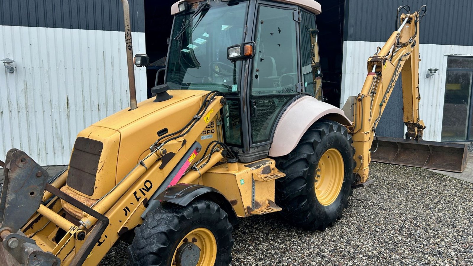 Sonstige Bagger & Lader van het type New Holland NH 95 4-PS., Gebrauchtmaschine in Thorsø (Foto 15)