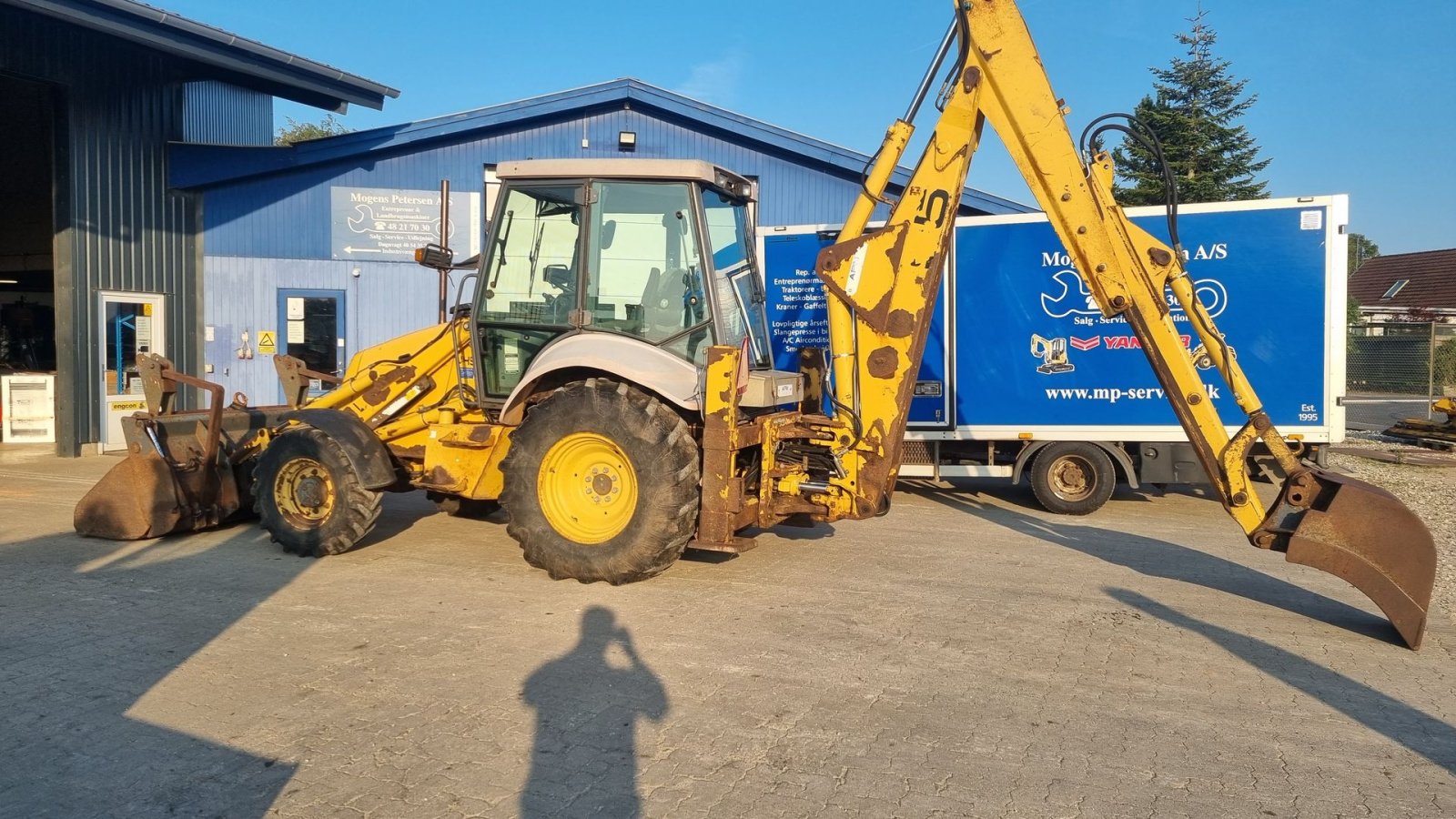 Sonstige Bagger & Lader of the type New Holland NH95 - 4PT, Gebrauchtmaschine in Skævinge (Picture 2)