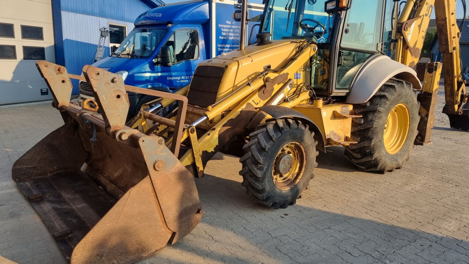 Sonstige Bagger & Lader of the type New Holland NH95 - 4PT, Gebrauchtmaschine in Skævinge (Picture 1)