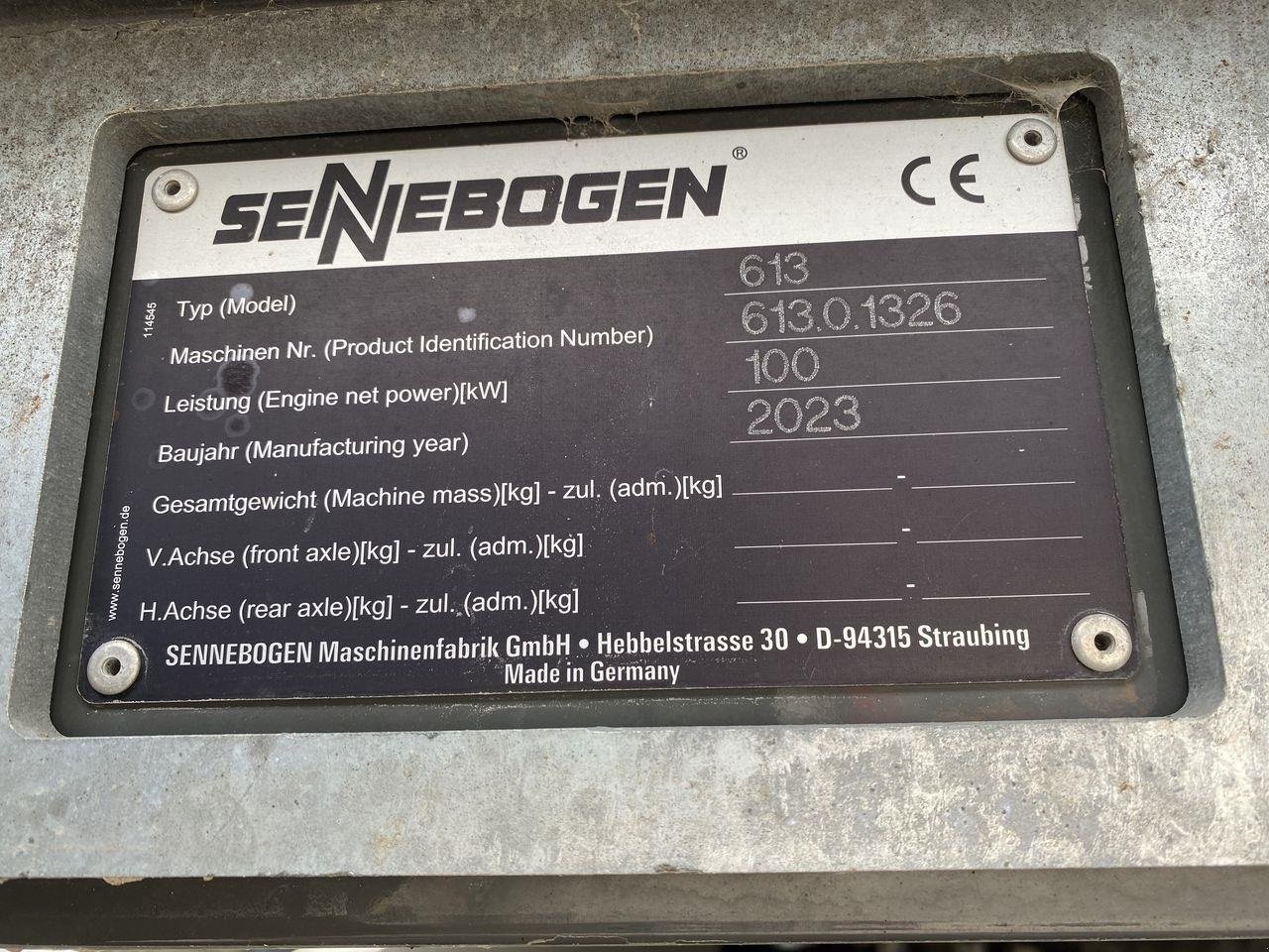 Sonstige Bagger & Lader типа Sennebogen 613E-M, Gebrauchtmaschine в Skive (Фотография 10)