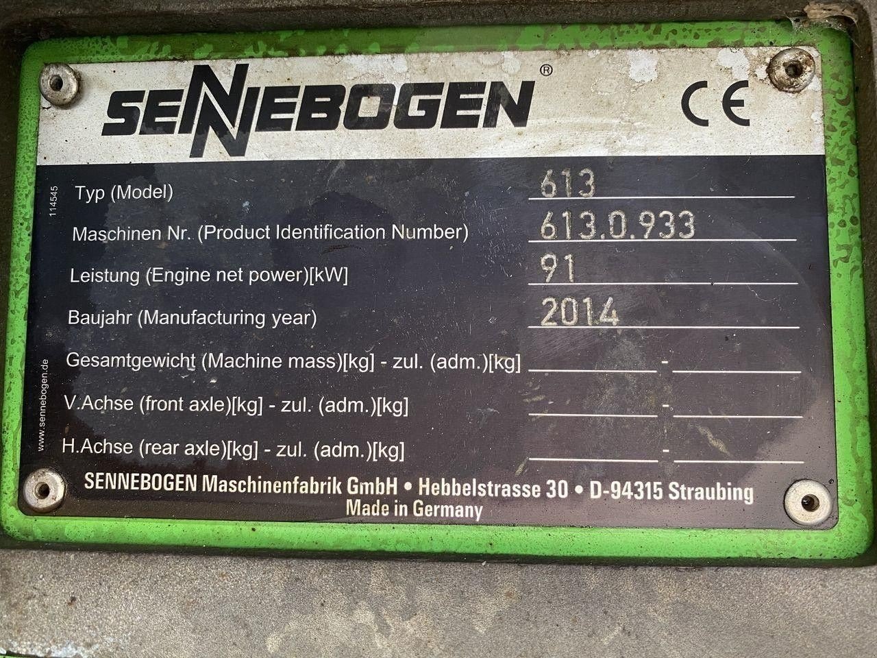 Sonstige Bagger & Lader типа Sennebogen 613E-M, Gebrauchtmaschine в Skive (Фотография 11)