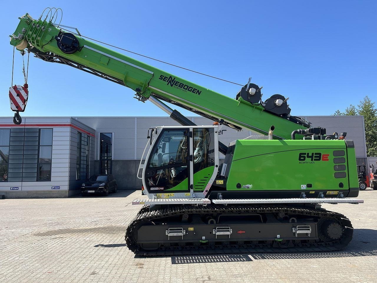 Sonstige Bagger & Lader Türe ait Sennebogen 643E-R, Gebrauchtmaschine içinde Skive (resim 7)